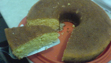 Bolo de fubá viva o São João