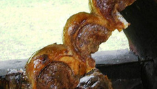 Picanha para churrasco ao molho de laranja