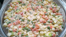 Salpicão vegetariano