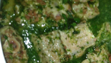 Rabada com manjericão