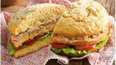 Pão de milho recheado