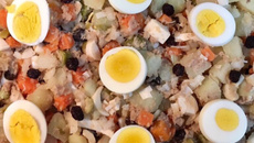 Salada de atum light