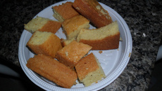 Bolo pão de ló simples