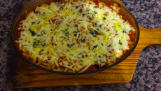 Purê de batata com carne (ponta de peito)