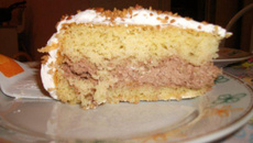 Bolo mousse de chocolate