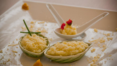 Purê assado (batata e queijos) do Lúcio Cezar