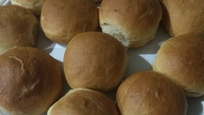 Pão de hambúrguer caseiro