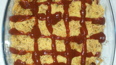 Macarrão com carne moída