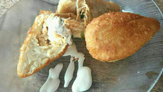 Coxinha fácil de frango