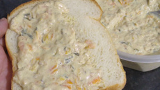 Patê falso de camarão