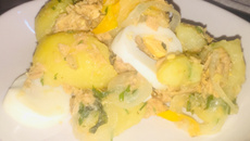 Salada fria de atum