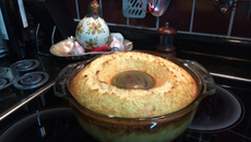 Bolo light de queijadinha