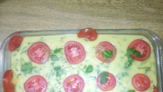 Polenta ao creme de couve