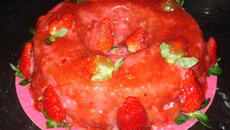 Torta de morango da Zanda