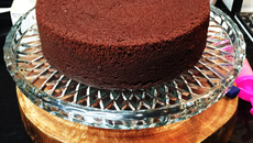 Bolo de chocolate Belga