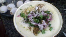 Bacalhoada com gemada