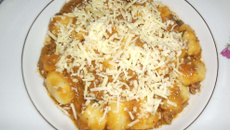 Nhoque de batata prático