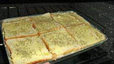 Pizza de pão de forma