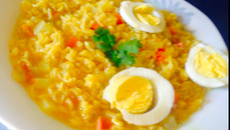 Macarrão instantâneo com legumes