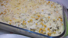 Macarronada ao molho branco