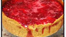 Cheesecake de morangos