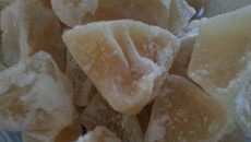 Doce de mamão cristalizado