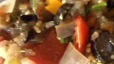 Berinjela à italiana na panela de pressão