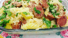 Arroz de panela de pressão