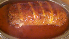 Rocambole de carne econômico