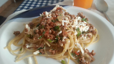 Macarrão integral da Lu