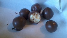 Trufinha de leite em pó