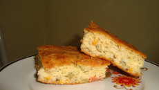 Bolo salgado diferente