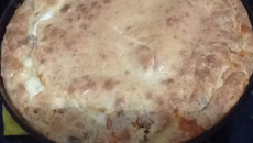 Torta cremosa de atum