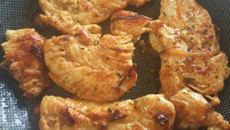 Filé de frango frito simples rápido e saboroso