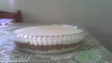 Pavê chocolate versus creme azedinho