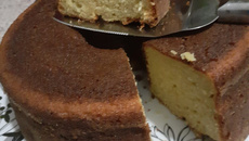 Bolo de cajá simples