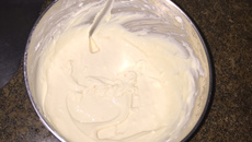 Cream cheese caseiro