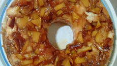 Torta bolo de maçã