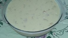 Gelado de abacaxi