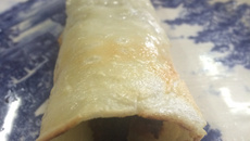 Panqueca de tapioca e albumina