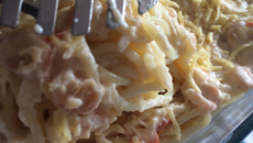 Camusquim ou macarrão com camarão