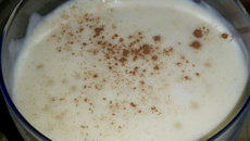 Sagú de leite condensado