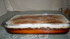 Sobremesa deliciosa de banana nanica com canela