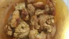 Frango assado de micro-ondas