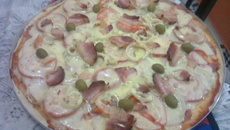 Pizza de liquidificador