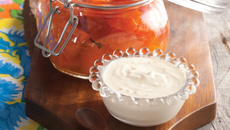 Doce de abóbora com requeijão e gengibre