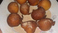 Bolinho de chuva de laranja