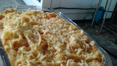 Estrogonofe com macarrão