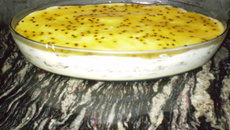 Torta mousse de maracujá