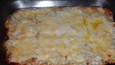 Lasanha de calabresa